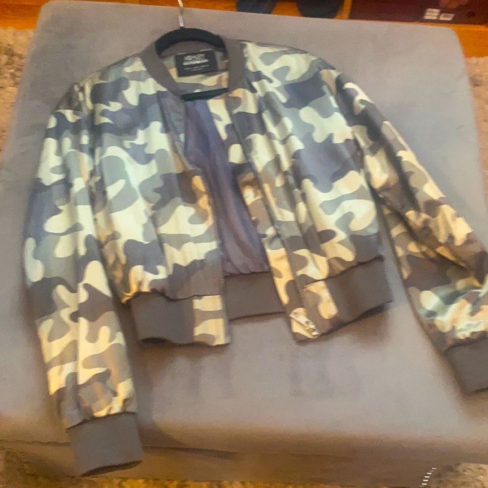 Camouflage bomberJacket